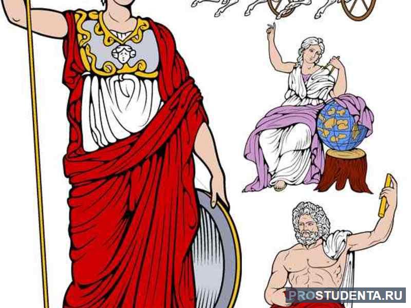 Древнегреческие божества 