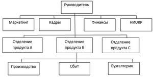 Оргструктура предприятия