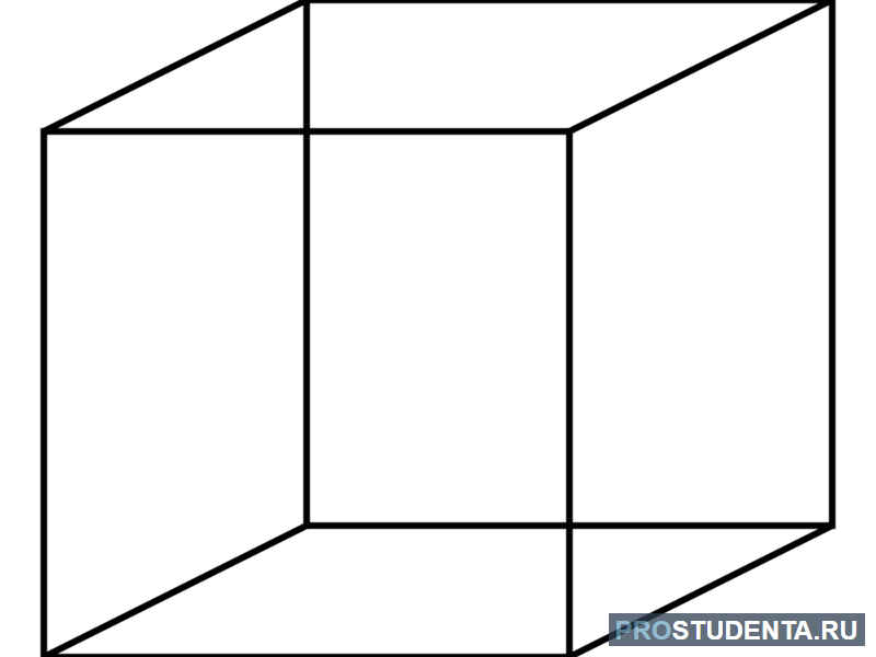 Куб в изометрии