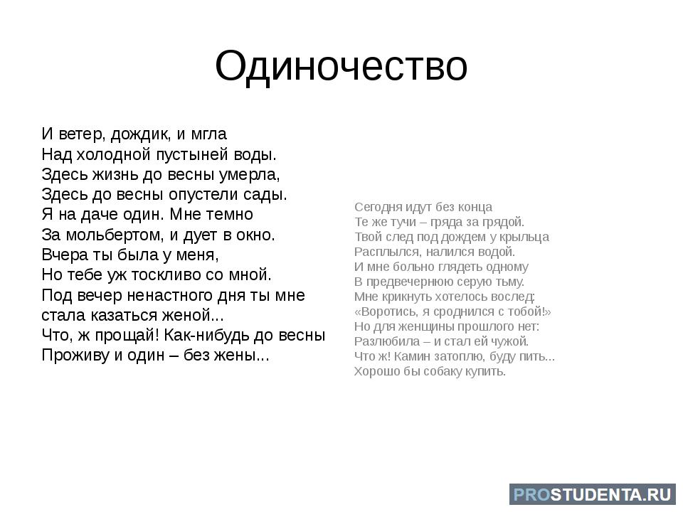 Догорел апрельский светлый вечер анализ