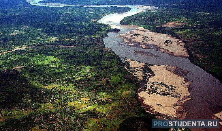 Озера и реки Африки: краткая характеристика объектов