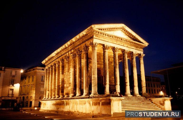 Храмы древнего Рима