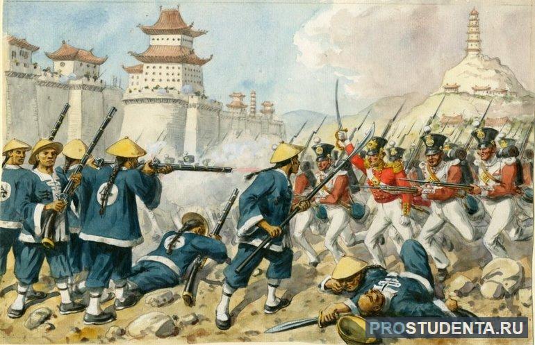 Причины, ход и последствия опиумных войн в Китае в XIX веке
