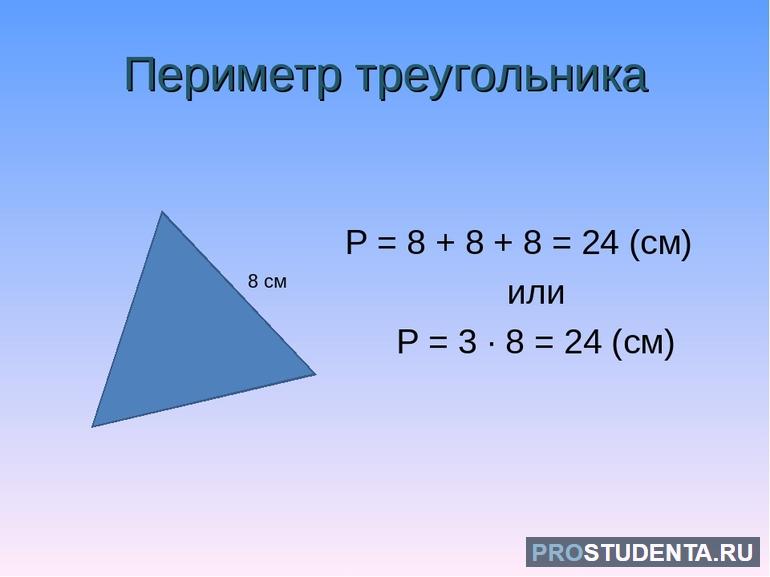 Периметр треугольника