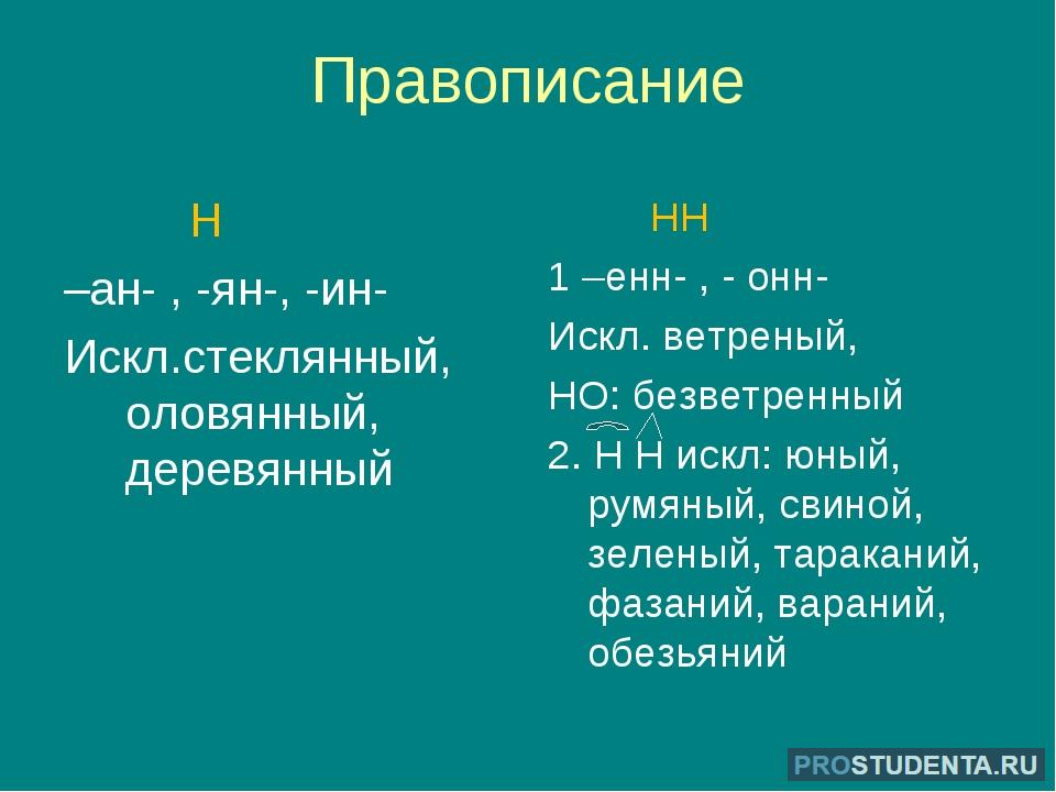 Правописание не с прилагательными 5 класс