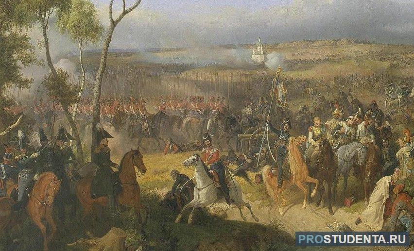 Тимохин в шенграбенском сражении. Битва при Тарутино 1812.