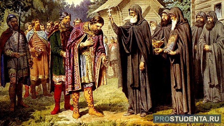  Русские князья нуждались в поддержке духовенства
