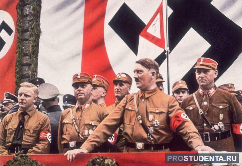 Нацистская Германия следовала своей идеологии
