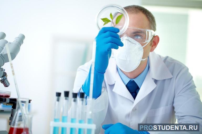 Биохимики работают в медицинских учреждениях