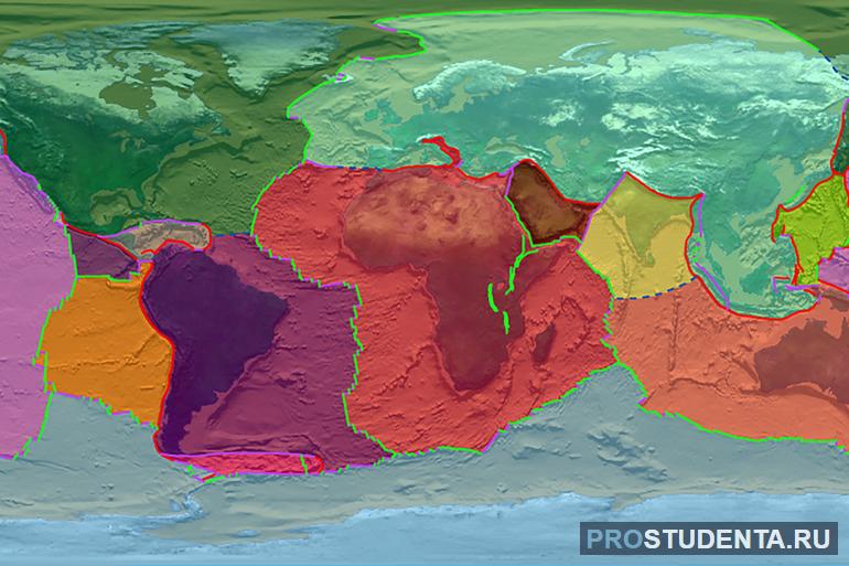 Тектонические плиты 