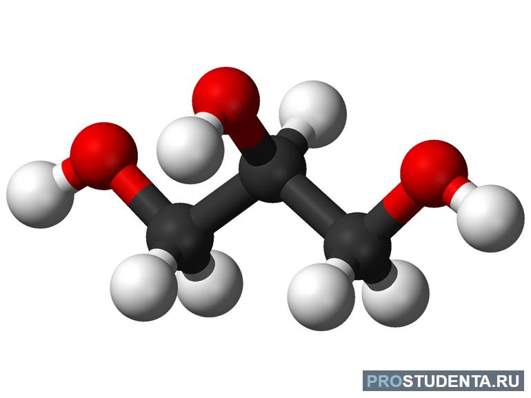 Химические свойства многоатомных спиртов 