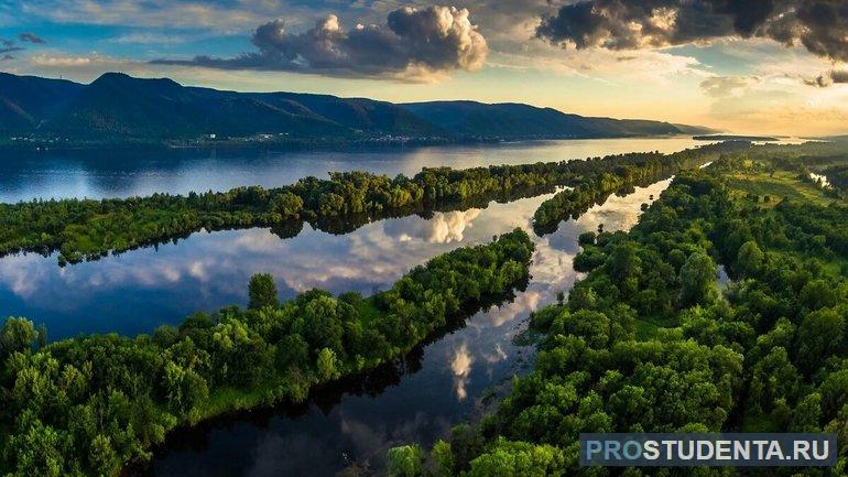 Особенности природной зоны Самарской области