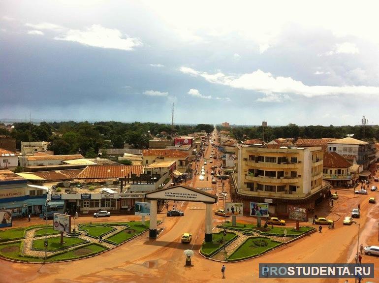 Столица Центральной Африки — Банги