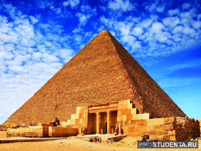 Строительство и история пирамиды Хеопса в сообщении для 5 класса