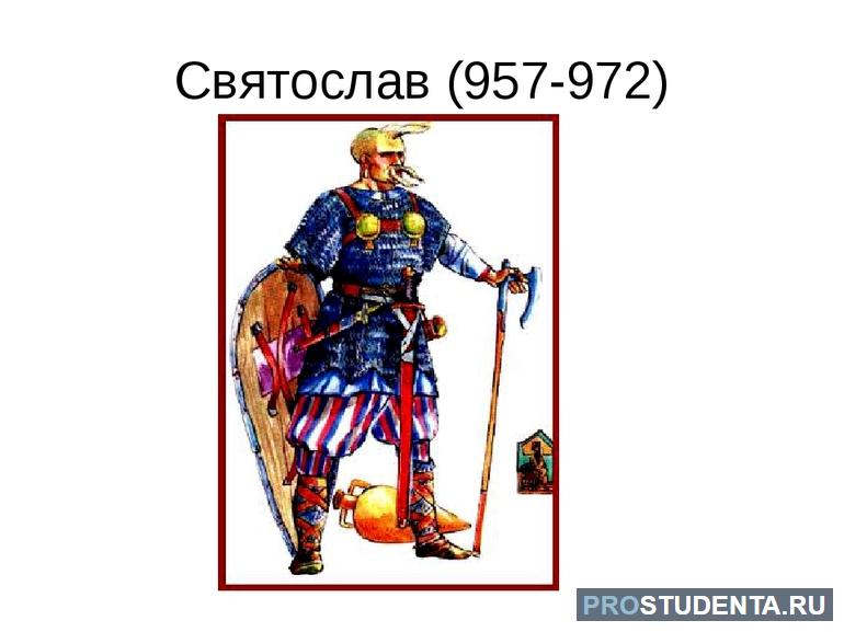 Внешняя политика великого князя Святослава в 957—972 годах