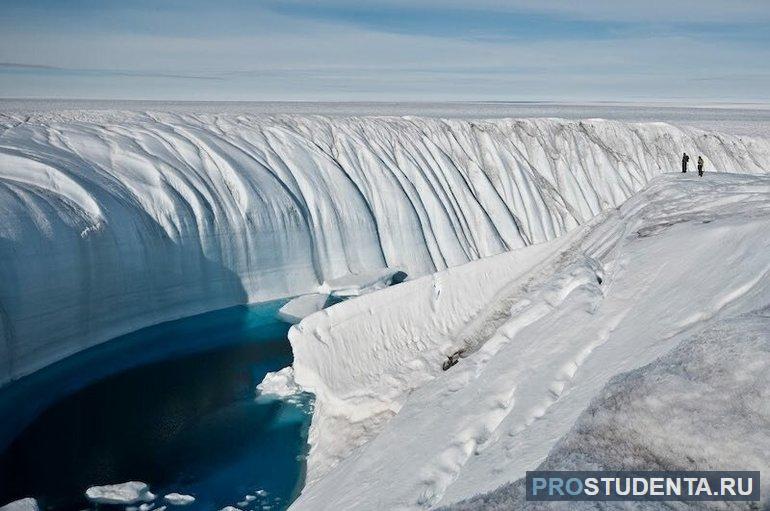 Самая крупная река Антарктиды — Оникс