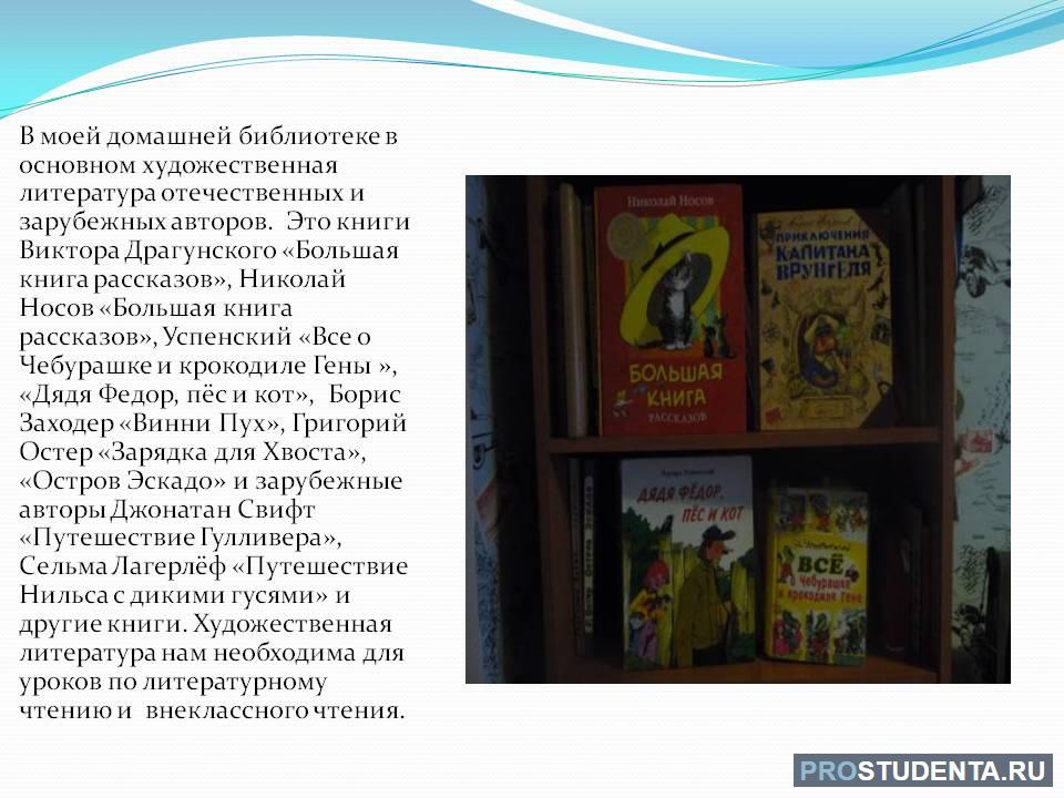 История рассказанная библиотекой. Рассказ о домашней библиотеке. Рассказать о своей домашней библиотеке. Сочинение про библиотеку. Домашняя библиотека презентация.