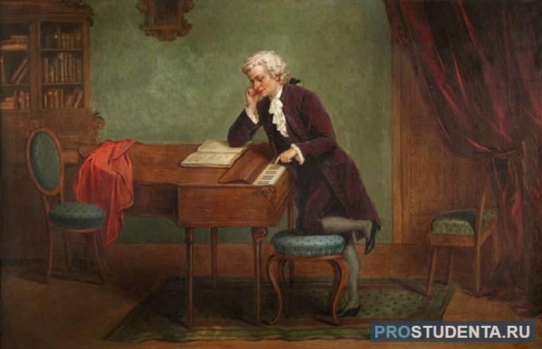 В 1767 году Моцарт написал ораторию