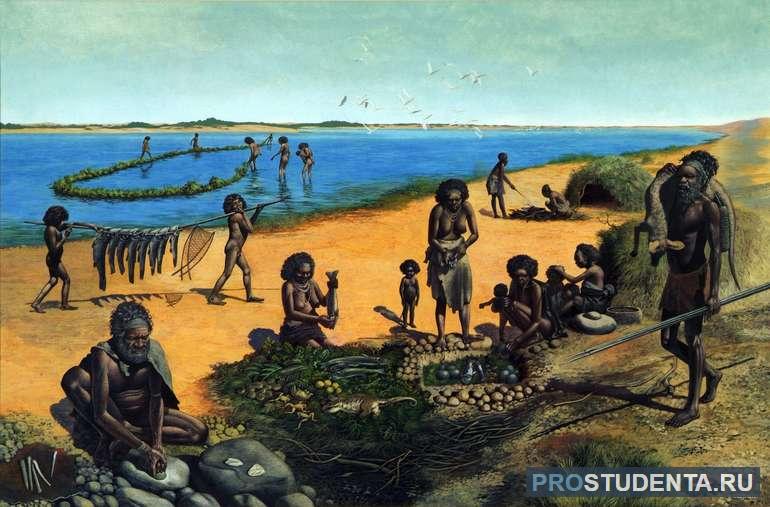 Первые люди континента