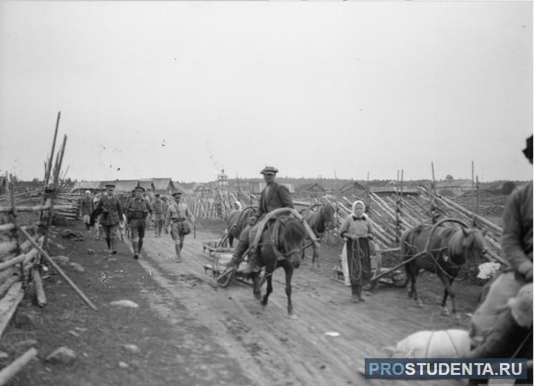 Гражданская война в россии 1917