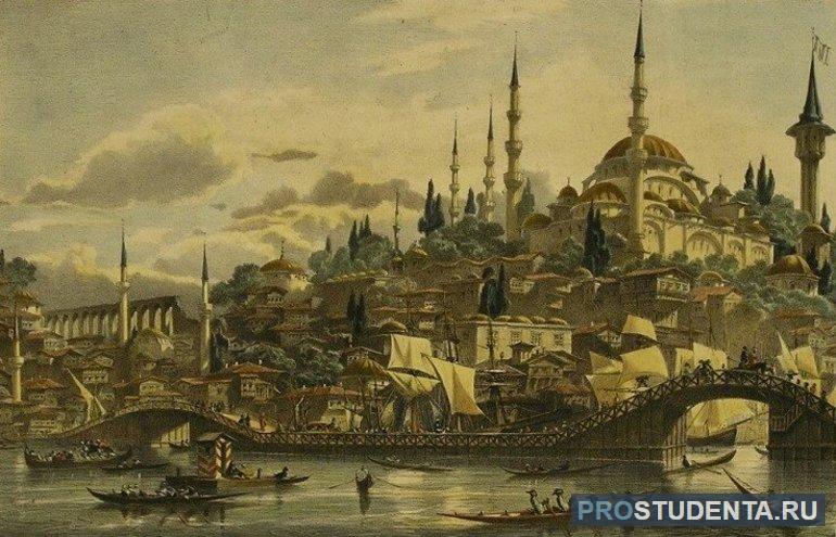 Константинополь в XIII — XIV веке