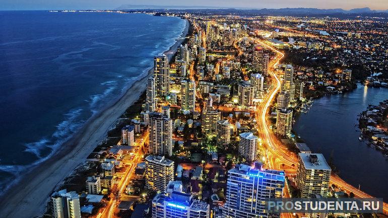 Города Австралии: список и краткая характеристика крупных агломераций