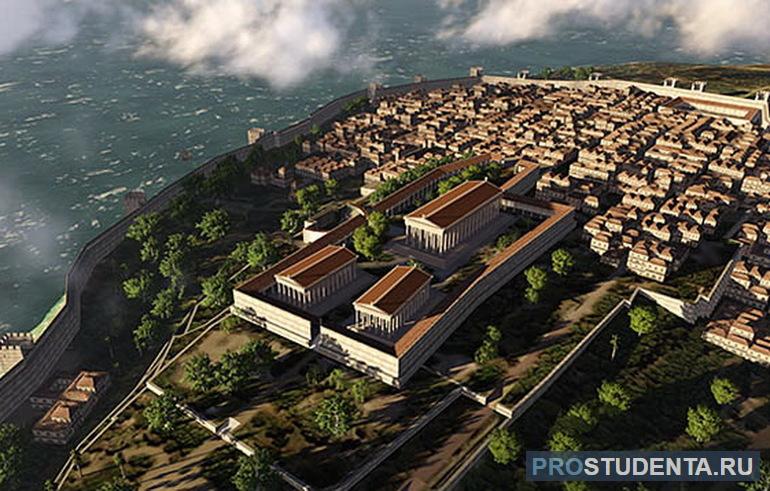 Древнегреческий город Византион