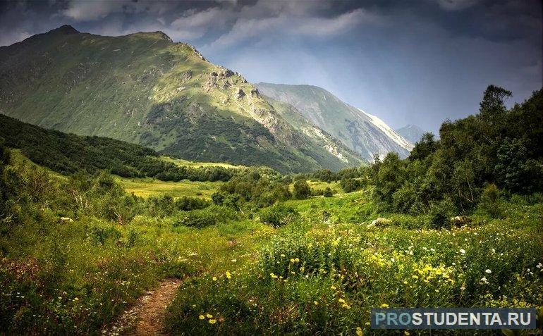 Удивительно красивая Кавказская природа 