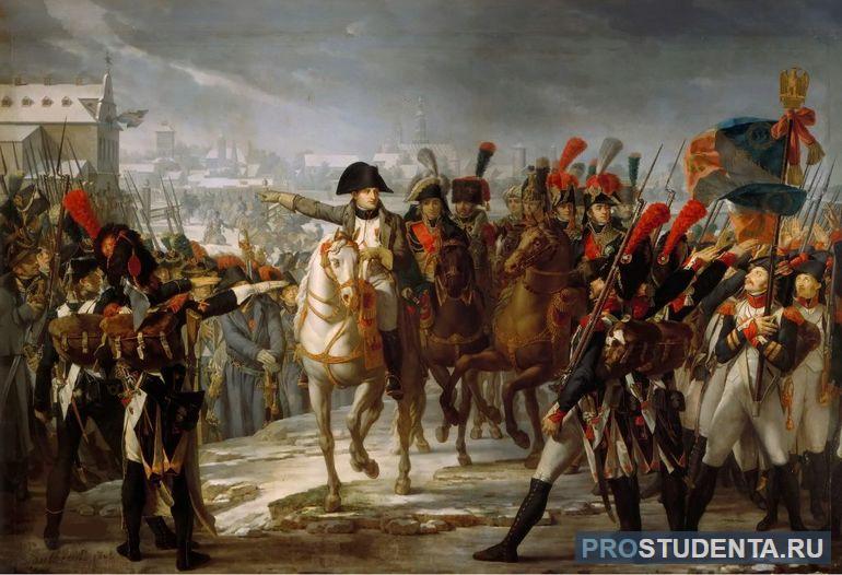 Наполеон активно приступил к формированию новой армии