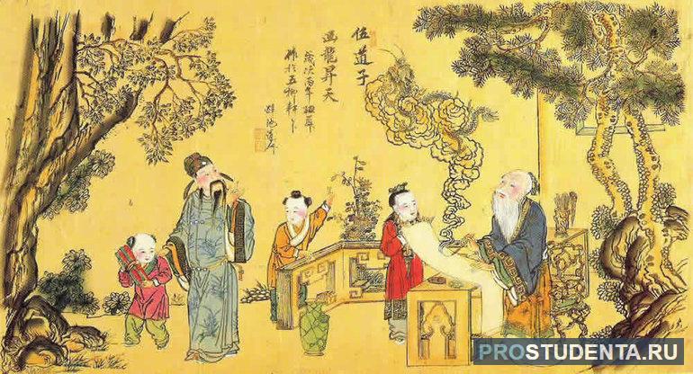 Древний Китай: основные занятия, религия, искусство (история, 5 класс)