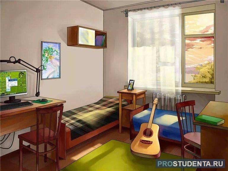 Сочинение «Описание комнаты» для 6 класса: помещение и его интерьер