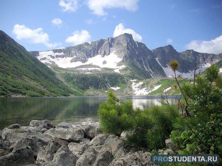 Природные зоны горных областей