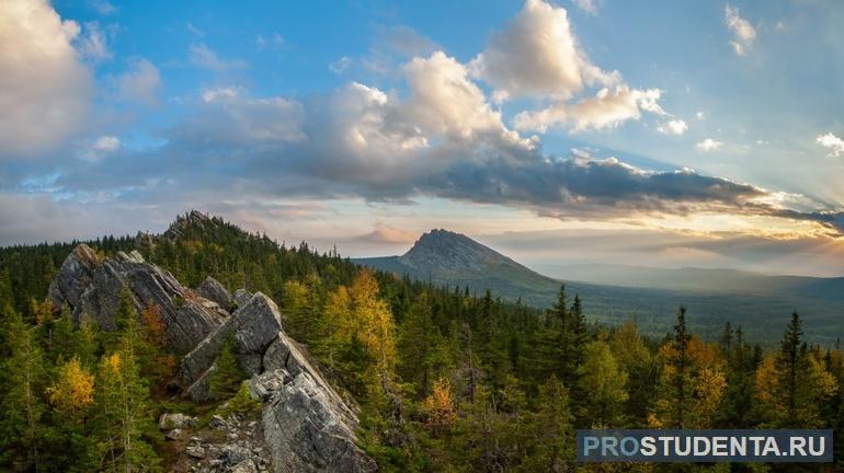 Особенности природных зон Челябинской области