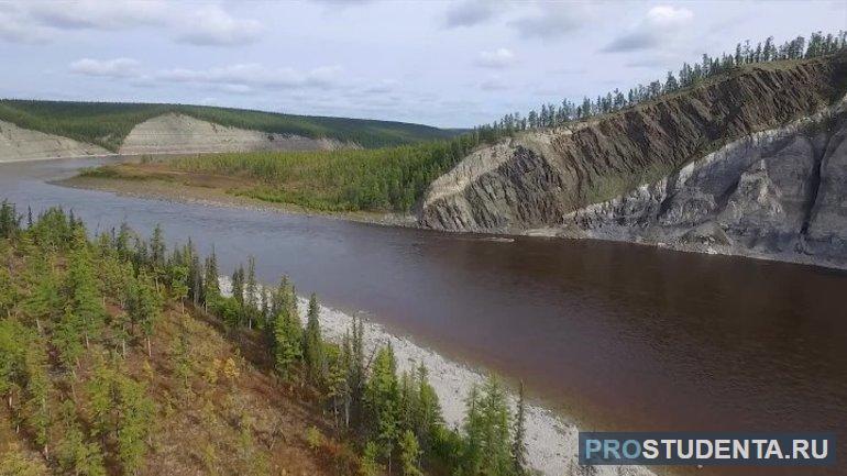  географическое положение среднесибирского плоскогорья