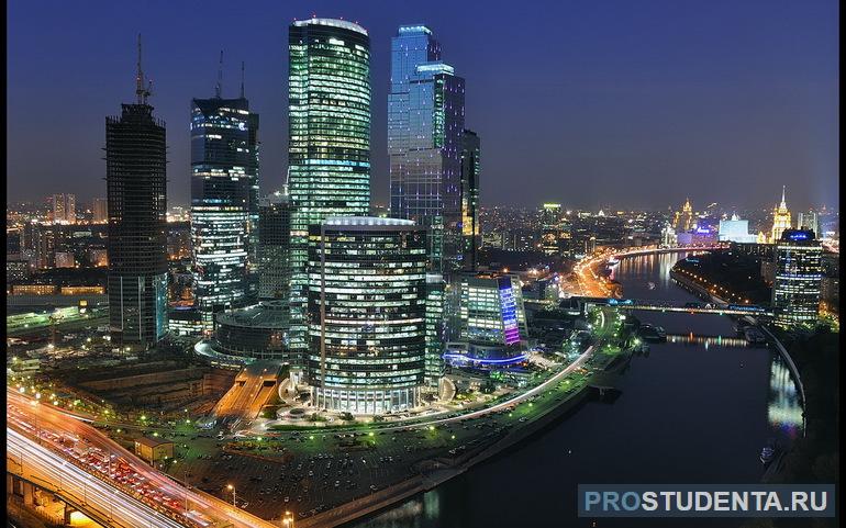 Процессы урбанизации в Российской Федерации
