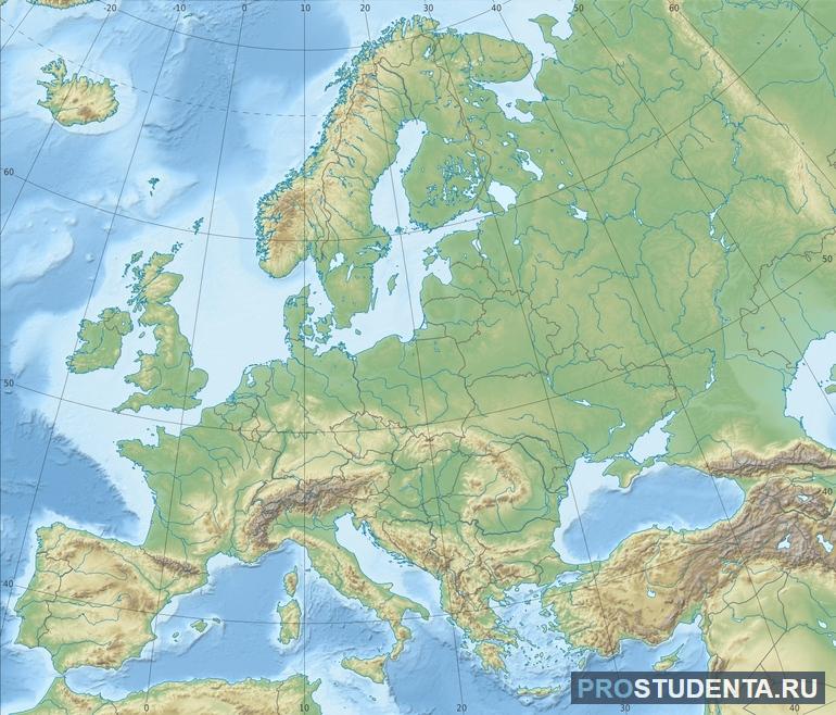 Список островов и полуостровов зарубежной Европы