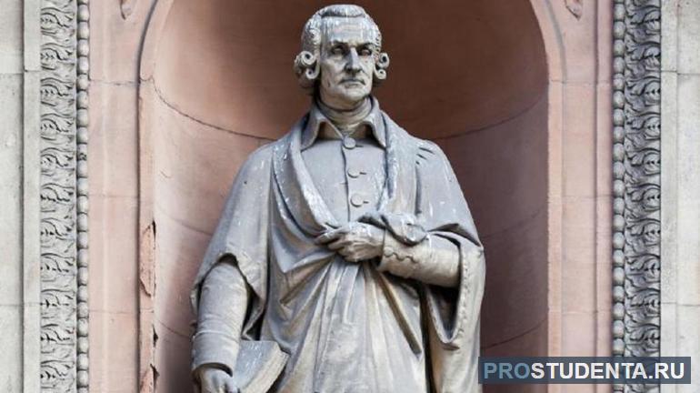 Адам Смит. Скульптура