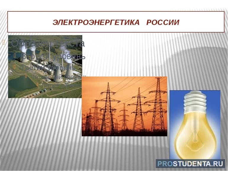 Электроэнергетика России