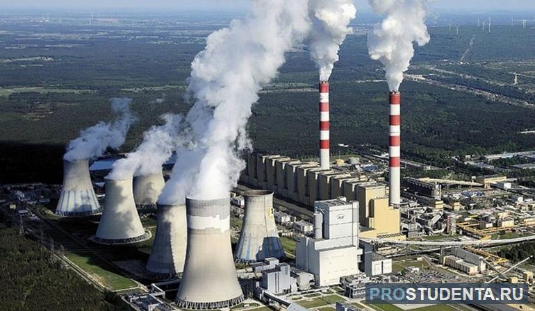 Теплоэлектростанции загрязняют природу