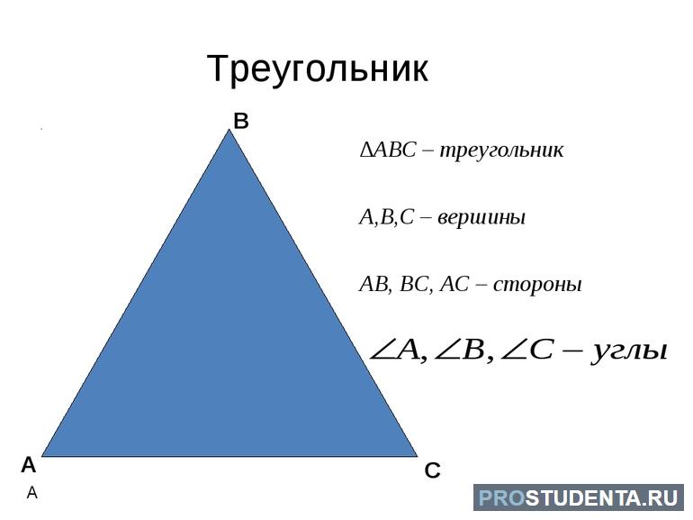 Из чего состоит треугольник