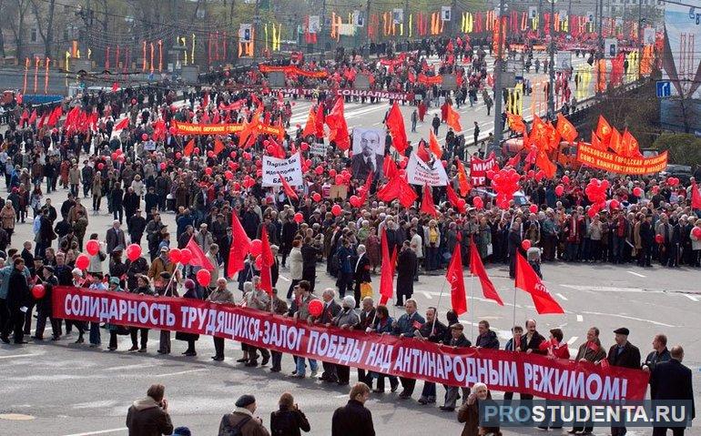 Левые и правые в политике 