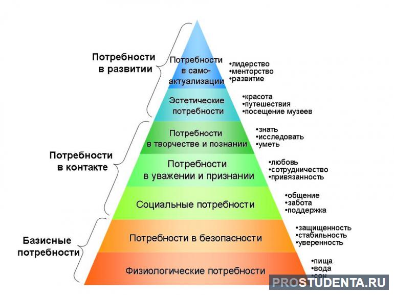 Маслоу пирамида