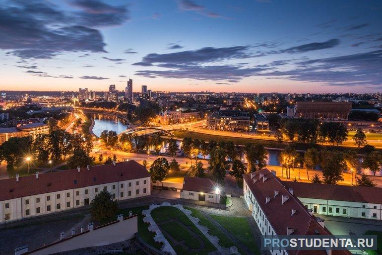 Столицей Литвы является Вильнюс