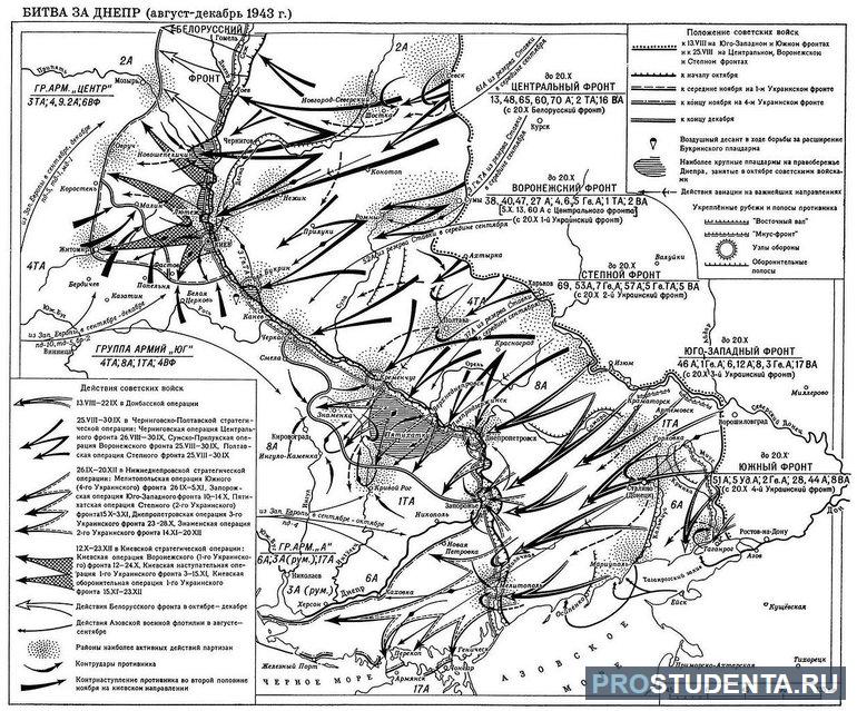 Битва за Днепр карта вов