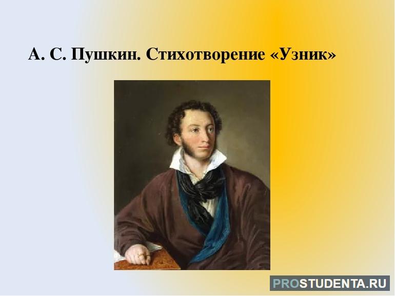 Анализ и история создания стихотворения Пушкина «Узник» для 6 класса